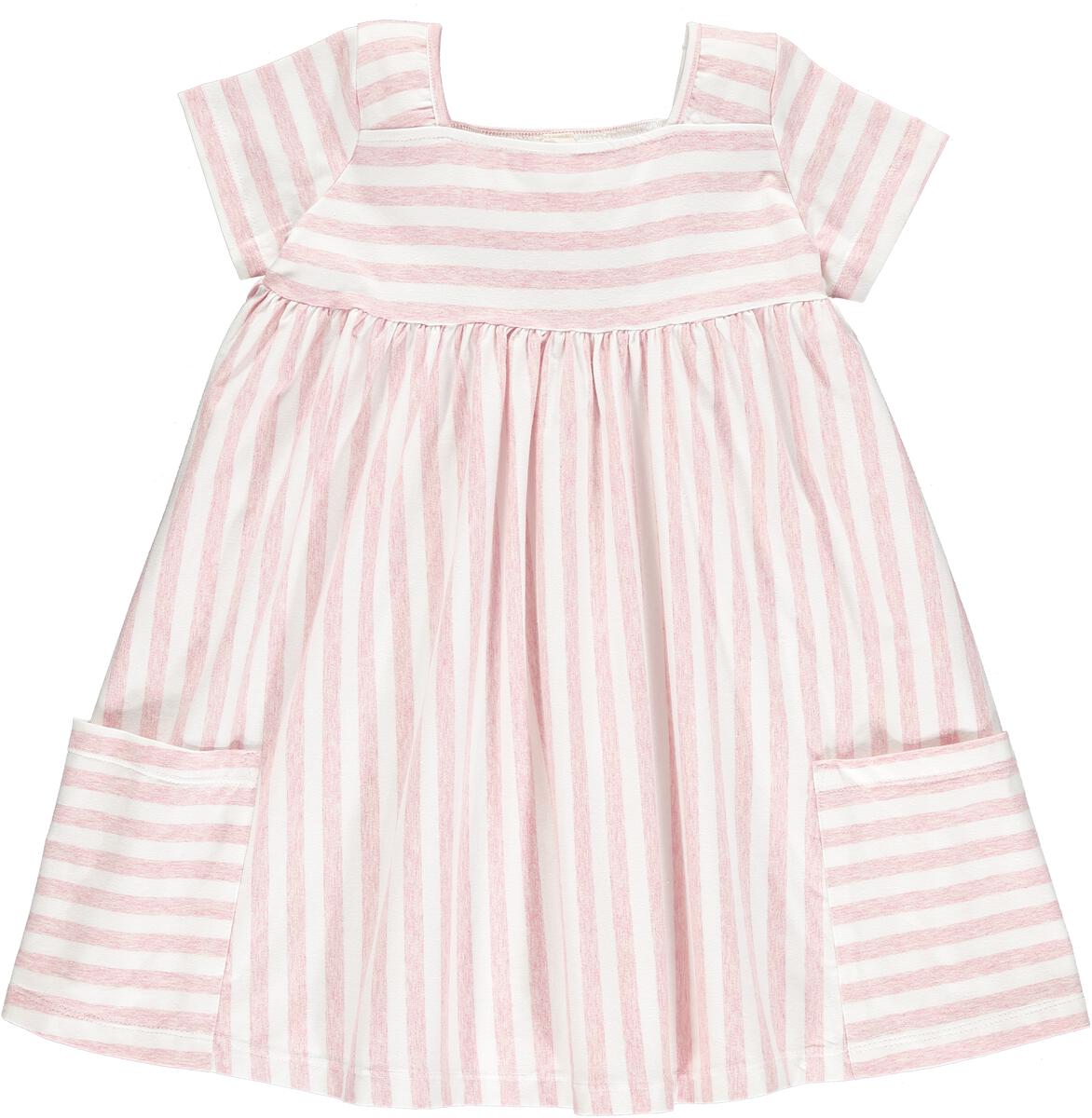 Vignette Rylie Dress - Pink Stripe