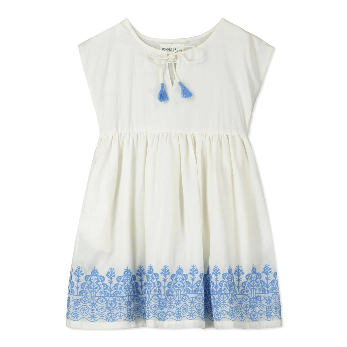 Poppet and Fox Emroidered Flower Dress
