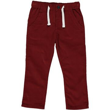 Me & Henry Tally Cords Pants - Deep Red