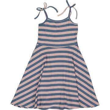 Vignette Tori Dress | Blue Rib Stripe