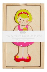 Mudpie Boxed Dress Up Wood Toy