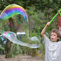 WOWmazing Giant Bubble Kit: Big Bubble Wands and Concentrate