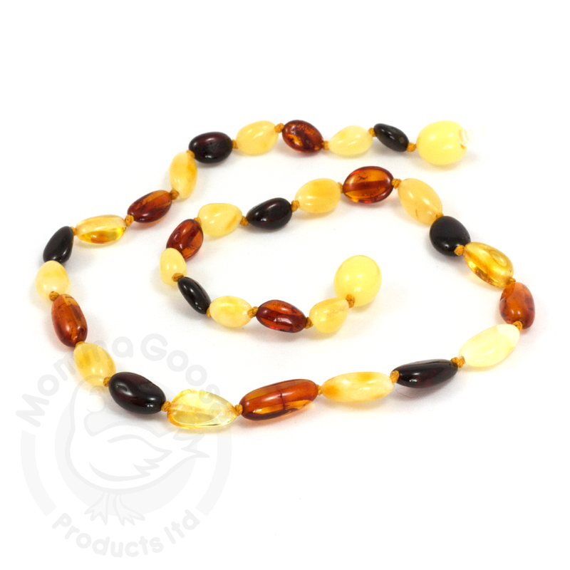 Momma Goose Olive Polished Necklace