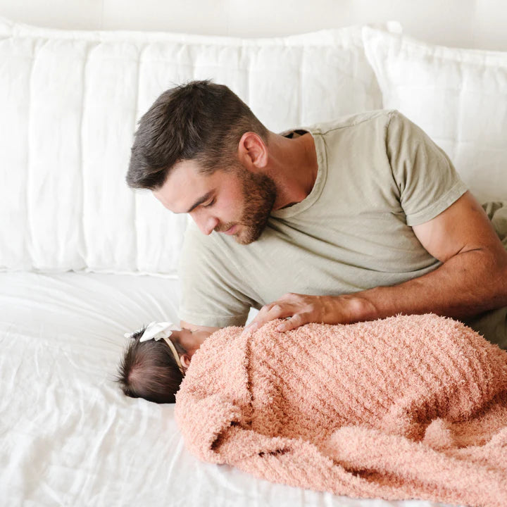 hi. Hand Knit Baby Pebble Blanket  Huggalugs Infant Receiving Blankets