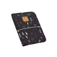 Lassig Changing Pouch - Feathers Black