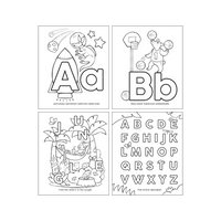 OOLY ABC: Amazing Animals Toddler Color-In Book
