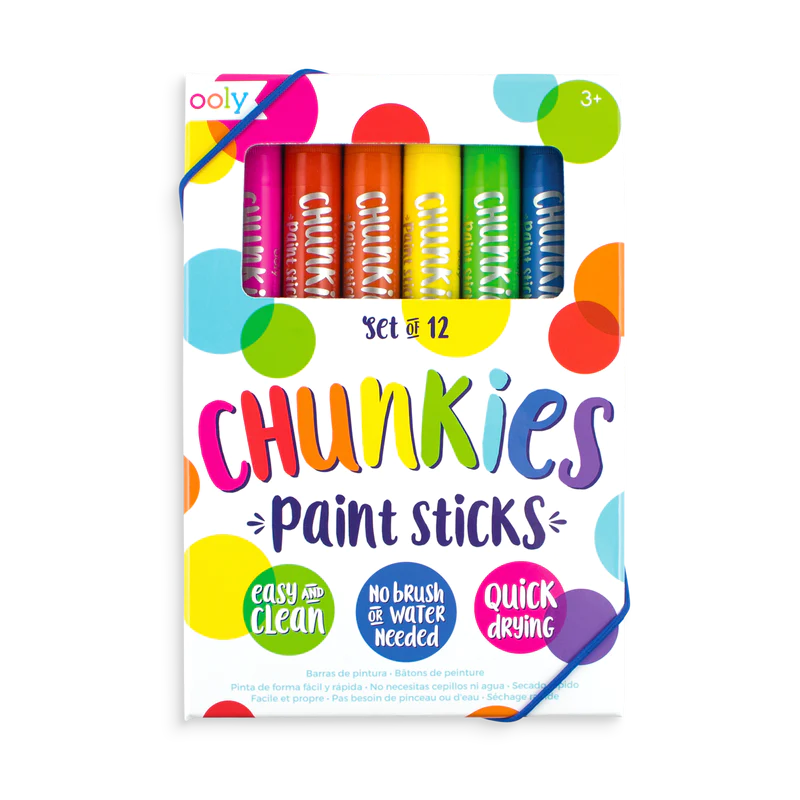 OOLY Chunkies Paint Sticks - Set of 12