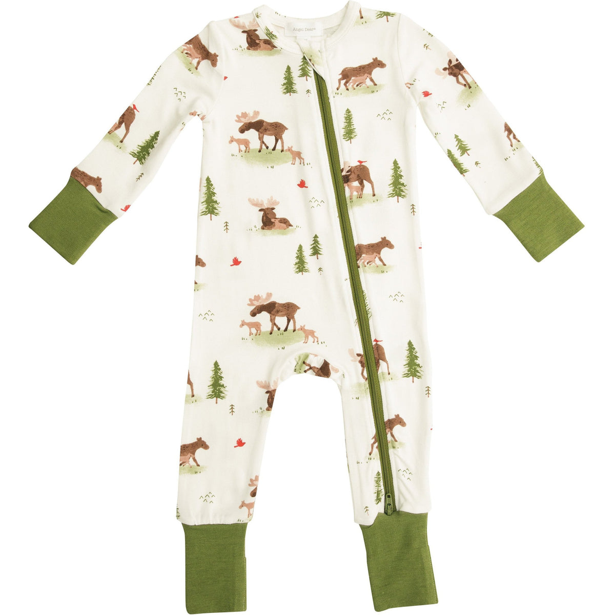 Angel Dear Moose 2-Way Zipper Romper