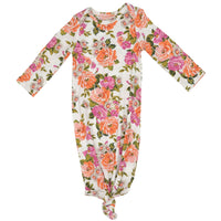 Angel Dear Wild Rose Floral Knotted Gown