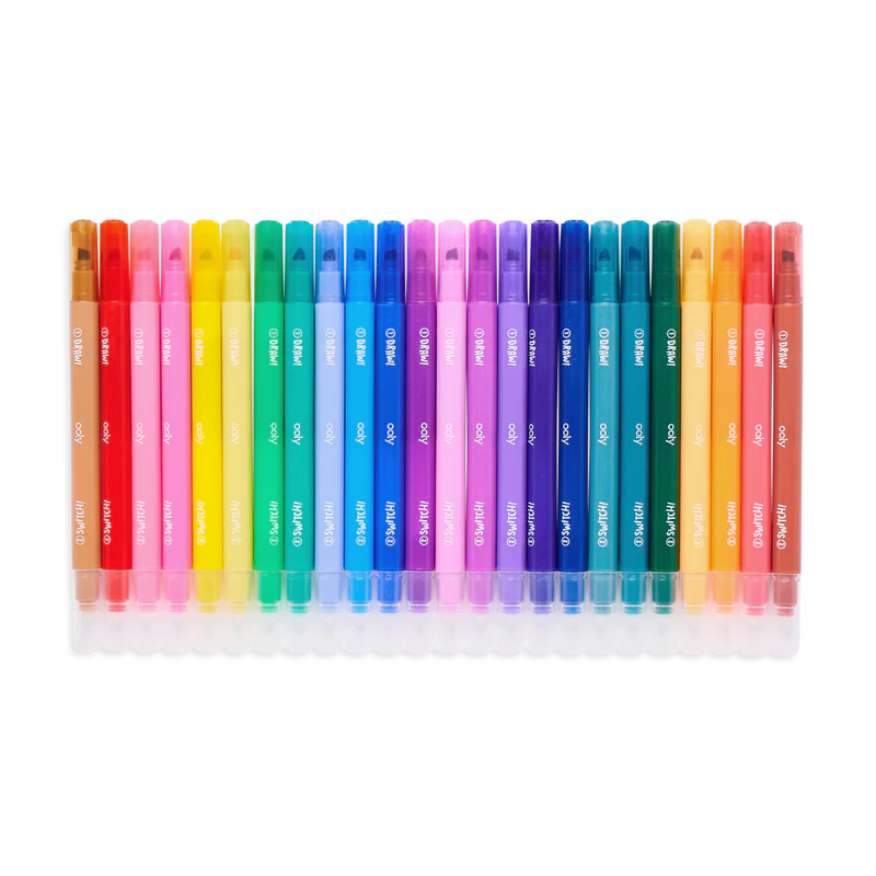 OOLY Switch-eroo Color-Changing Markers Set of 24 – Baby Go