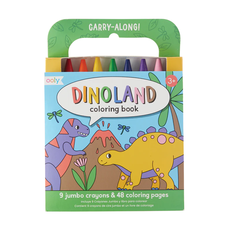 OOLY Carry Along Crayon & Coloring Book Kit