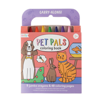 OOLY Carry Along Crayon & Coloring Book Kit