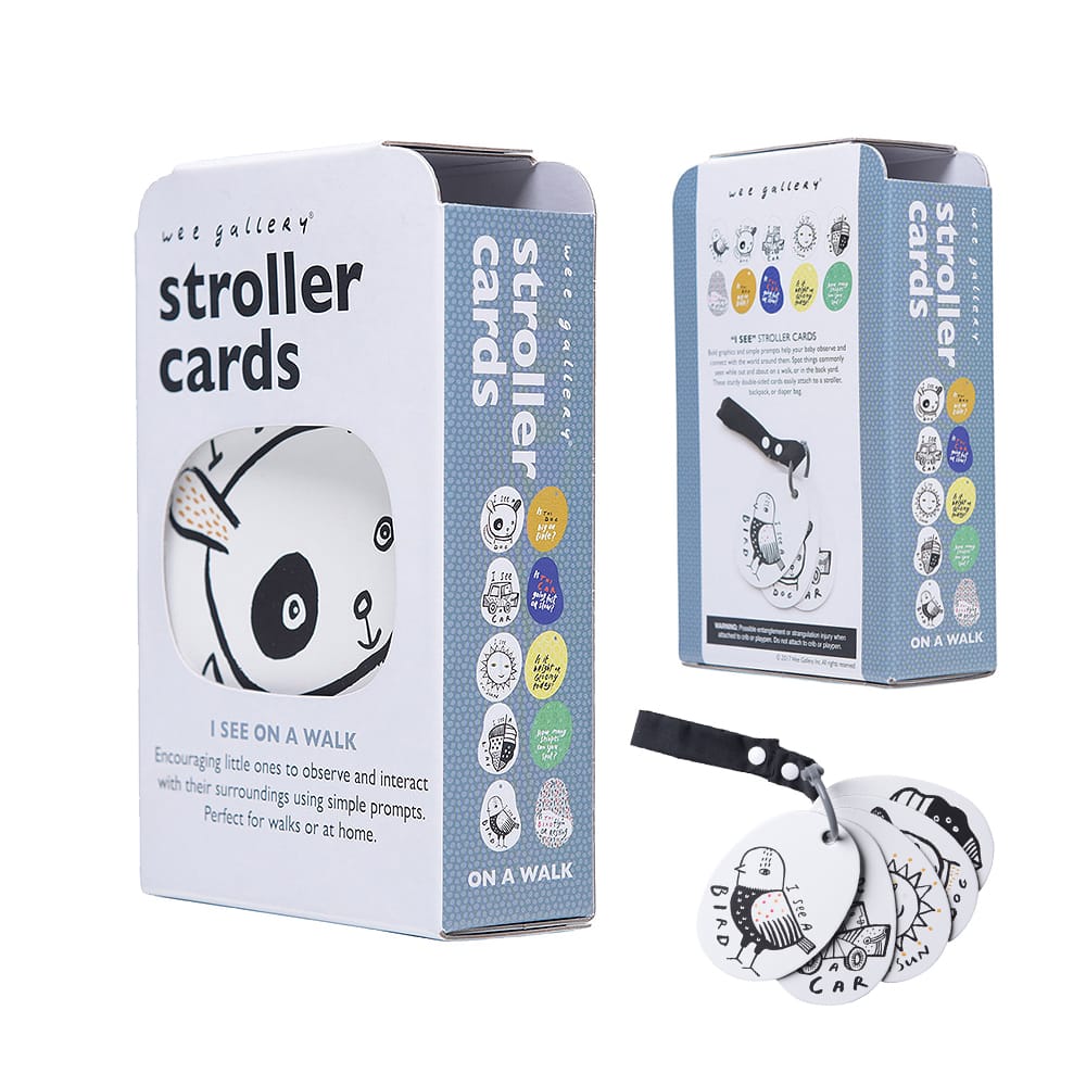 Wee Gallery Stroller Cards - I See on a Walk