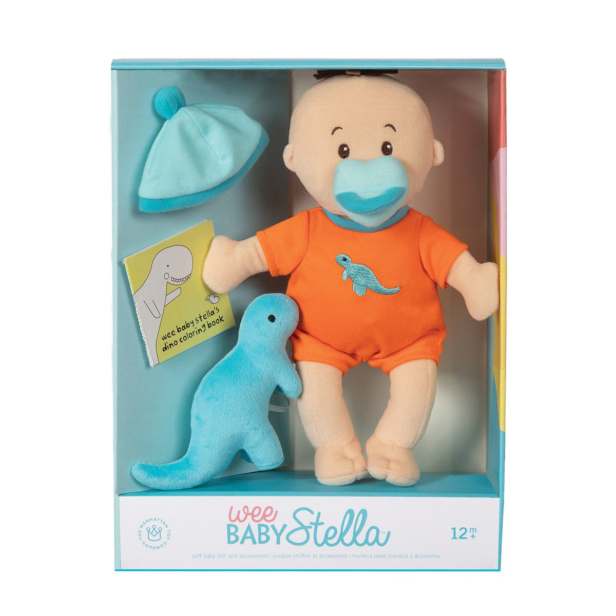 Manhattan Toy Company Wee Baby Stella - Tiny Dino Set