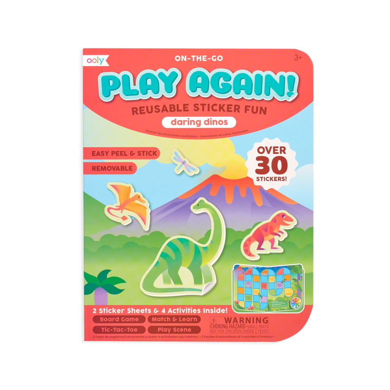 Ooly Play Again Mini Activity Kit- Daring Dinos