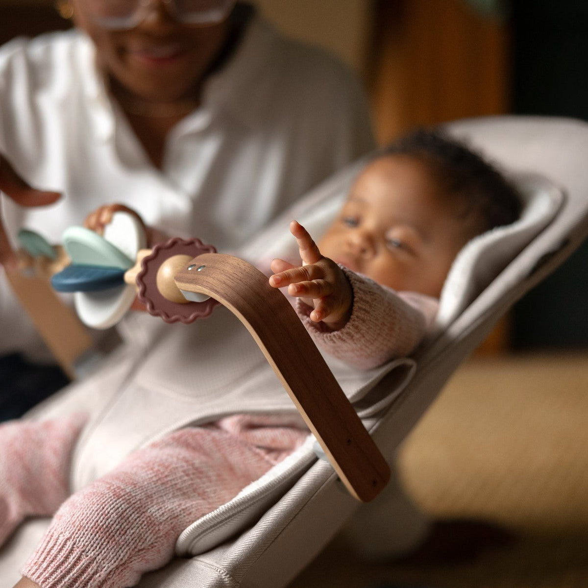 uppababy mira UPPAbaby Mira Bouncer Wonder Wheel Toy Bar – Baby Go Round, Inc