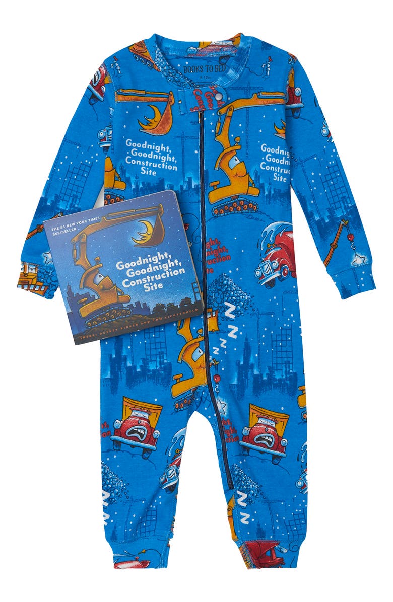 Books to Bed- Infant Coverall & Book Kit- Goodnight, Goodnight Construction Site