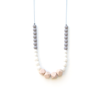 Loulou Lollipop Geo Statement Silicone Teething Necklace