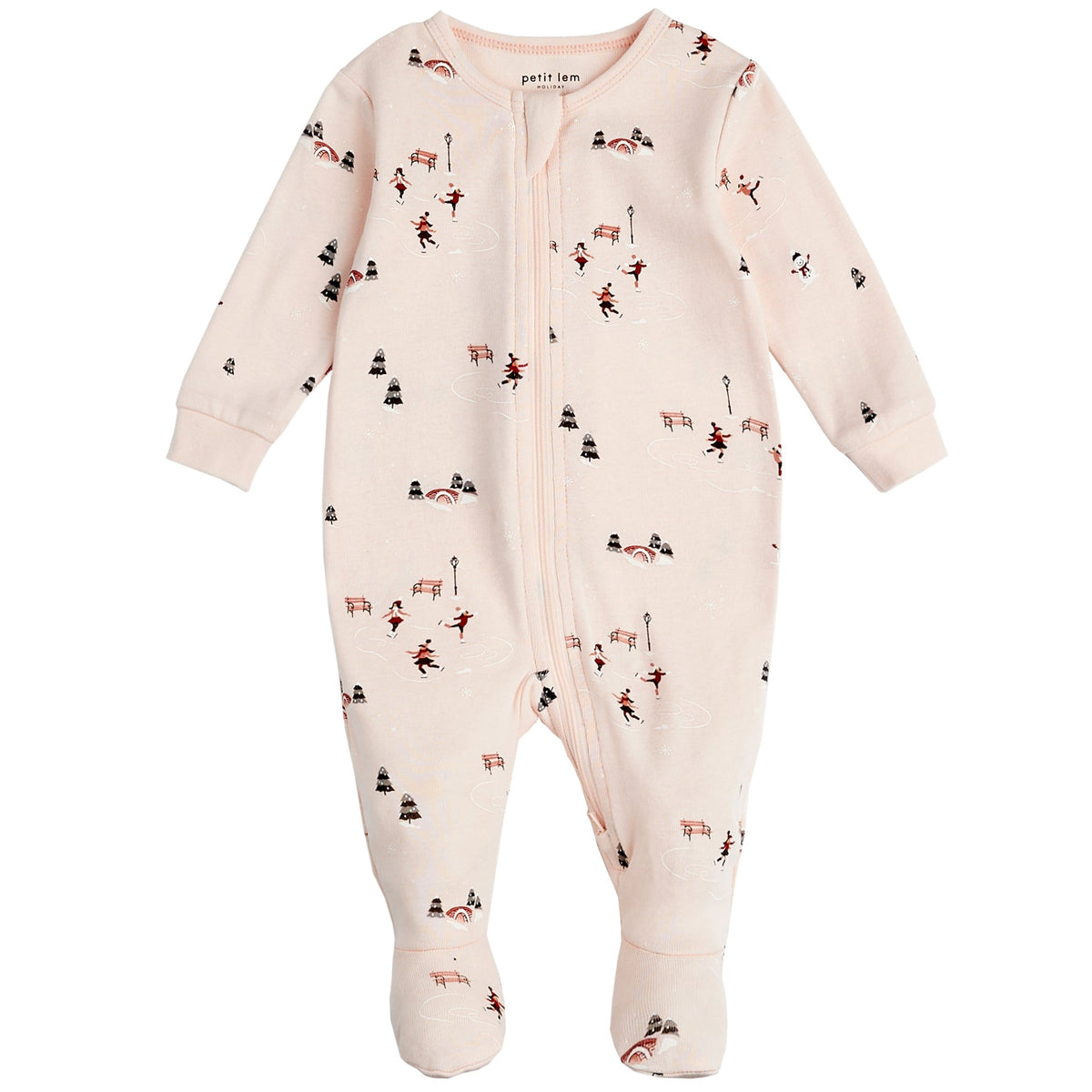 Petit Lem Baby Sleeper Knit | Pink Light