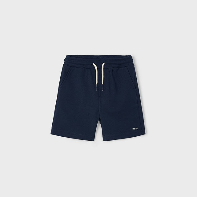 Mayoral Basic Fleece Shorts | Navy