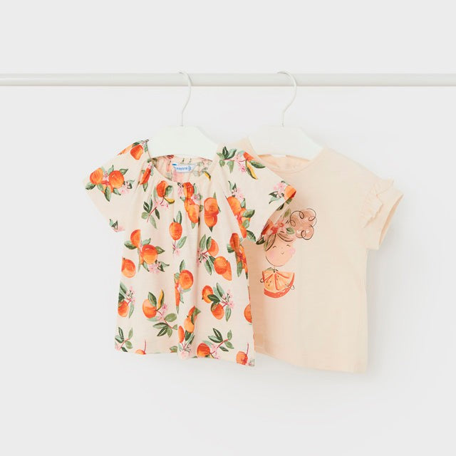 Mayoral 2 S/S T-Shirts | Chickpea