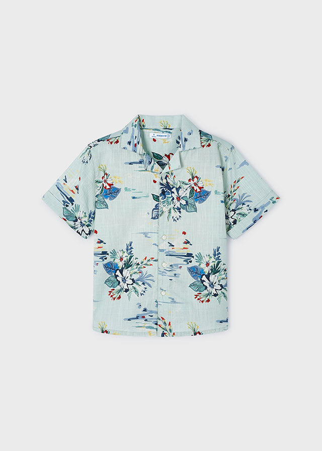 Mayoral S/S \\74Buttondown Shirt | Botanic