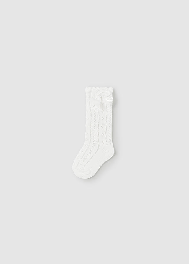 Mayoral Mid-Length Sock | White