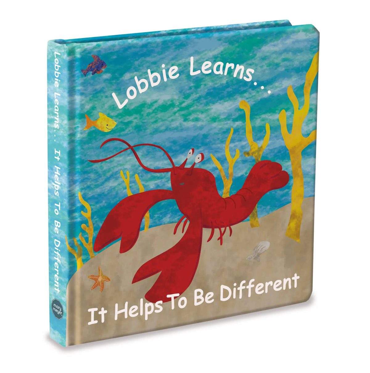 Lobbie Learns…” Large Board Book – 8×8″