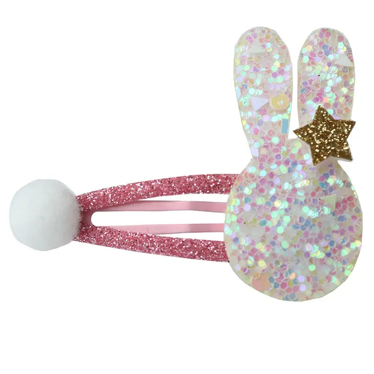 Sparkle Sisters by Couture Clips Bunny Snap Clip