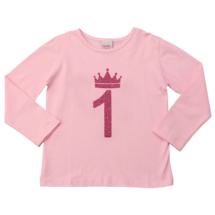 Sparkle Sisters #1 Birthday Long sleeve T shirt