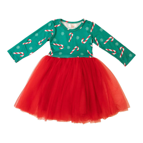 christmas dress smocked Christmas Holiday White Red Bow Bishop Smocked Dress Set main image 1