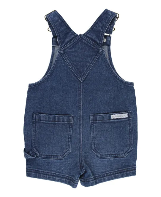 Rugged Butts Medium Wash Short Overall