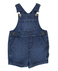 Rugged Butts Medium Wash Short Overall
