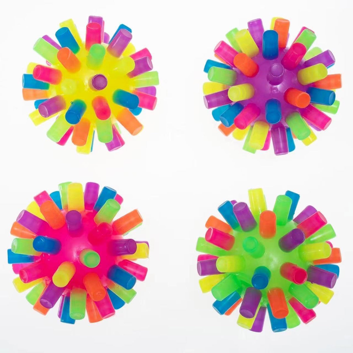 Cupcakes & Cartwheels Pop of Color Extra Large Light Up Spiky Bouncing Ball