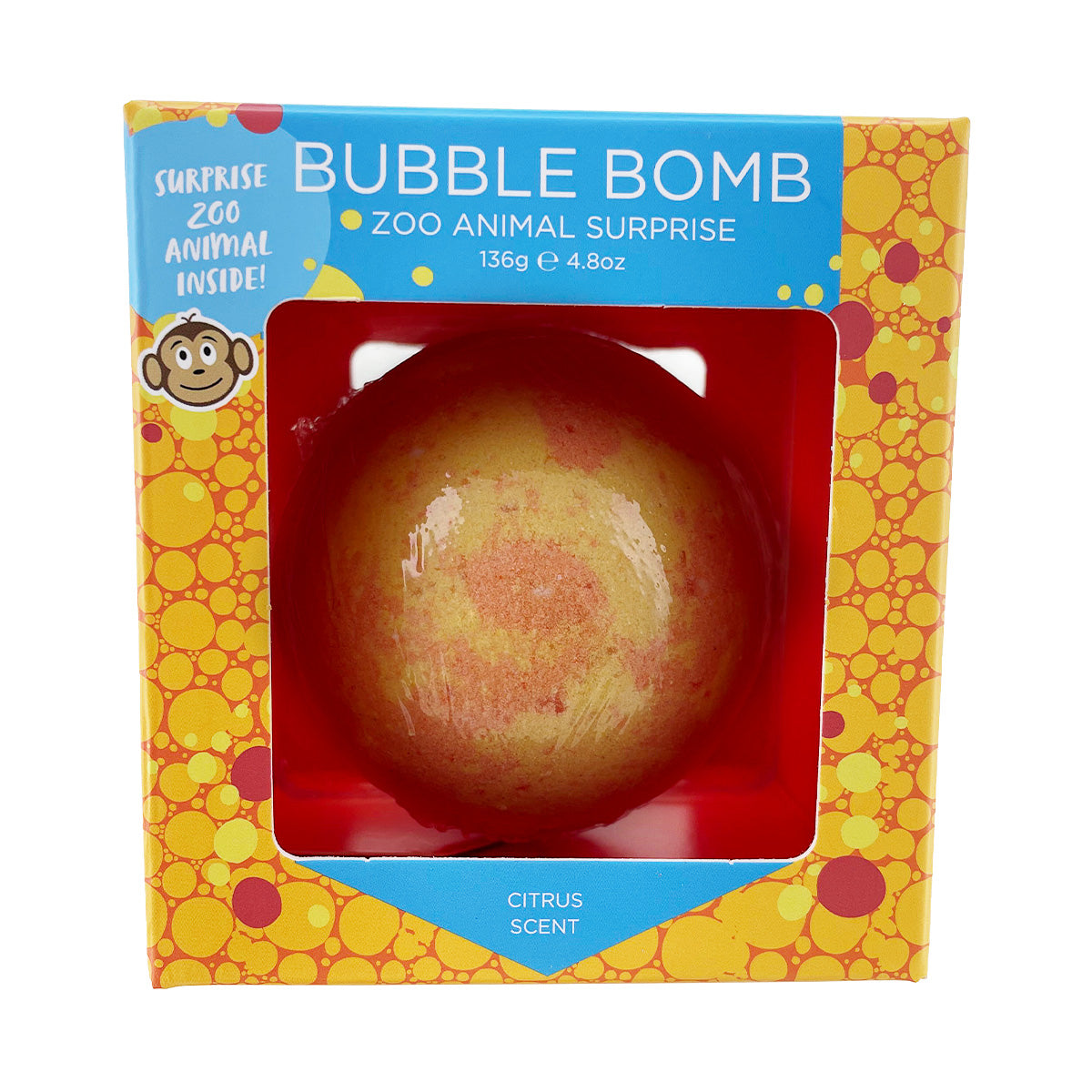 Zoo Animal Surprise Bubble Bath Bomb with Kids Toy