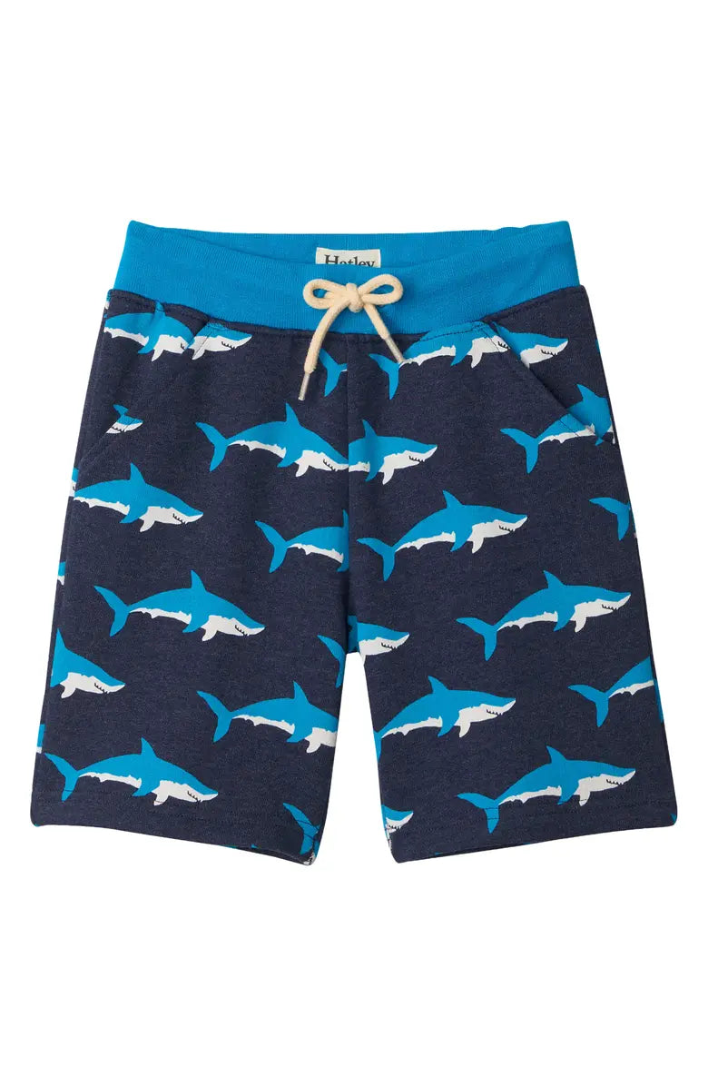 Hatley Swimming Sharks Terry Shorts