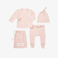 Elegant baby Pointelle Layette Gift Set