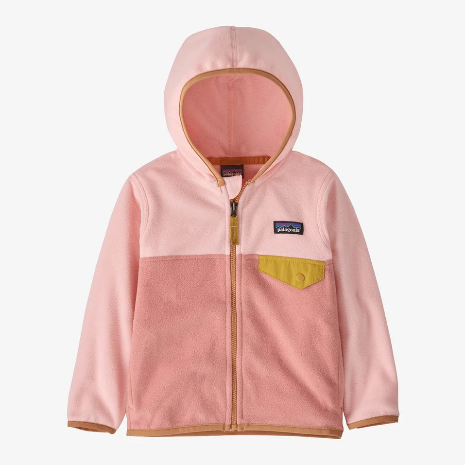 Patagonia Baby Micro D® Snap-T® Fleece Jacket - Sunfade Pink