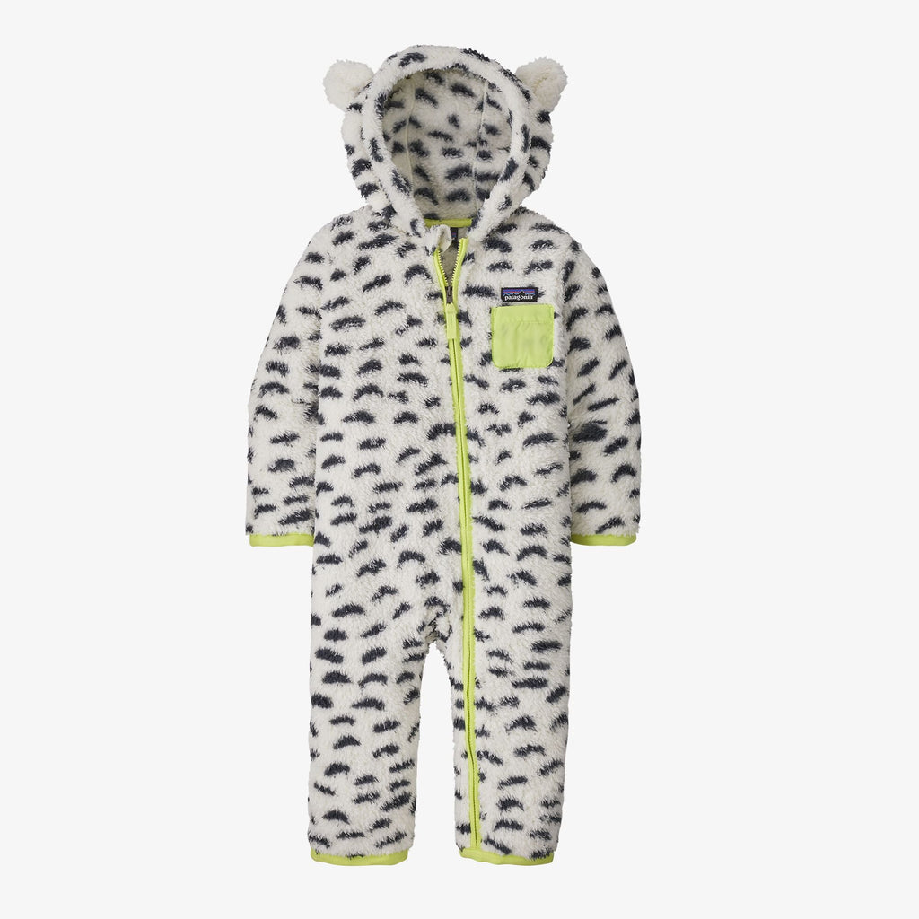Patagonia Baby Furry Friends Bunting | Snowy Birch White