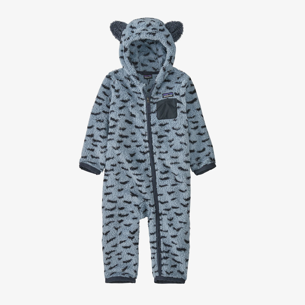 Patagonia Baby Furry Friends Bunting - Snowy: Light Plume Grey
