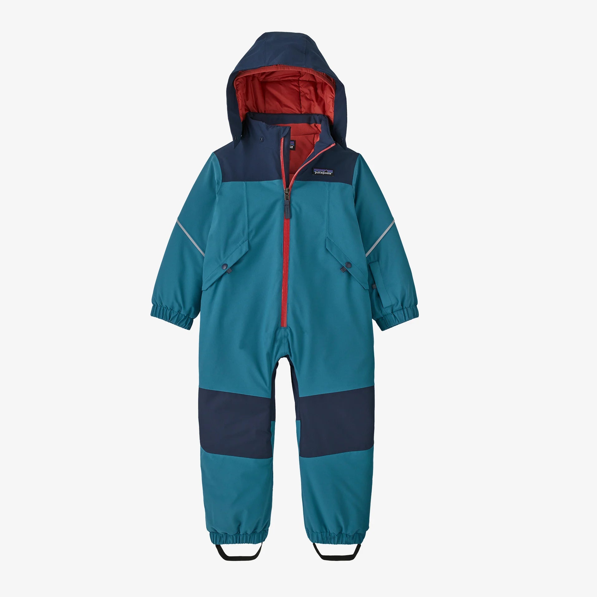 infant snow gear Patagonia Baby Snow Pile One-Piece