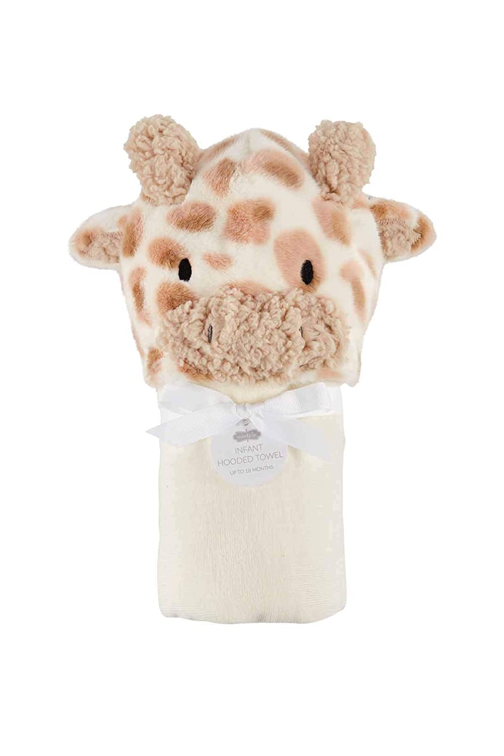 Mud Pie Giraffe Baby Hooded Towel