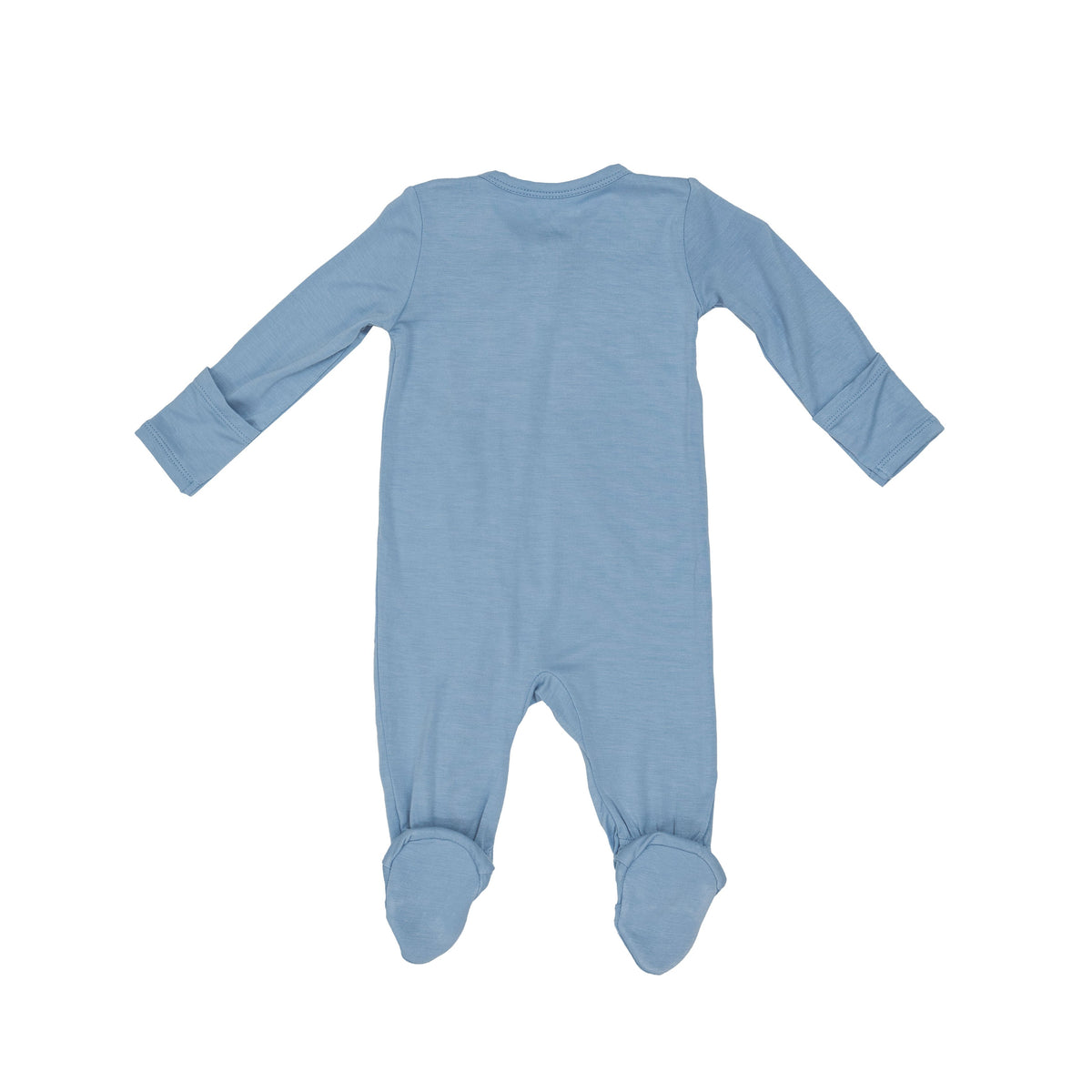 Angel Dear Light Blue 2-Way Zipper Footie