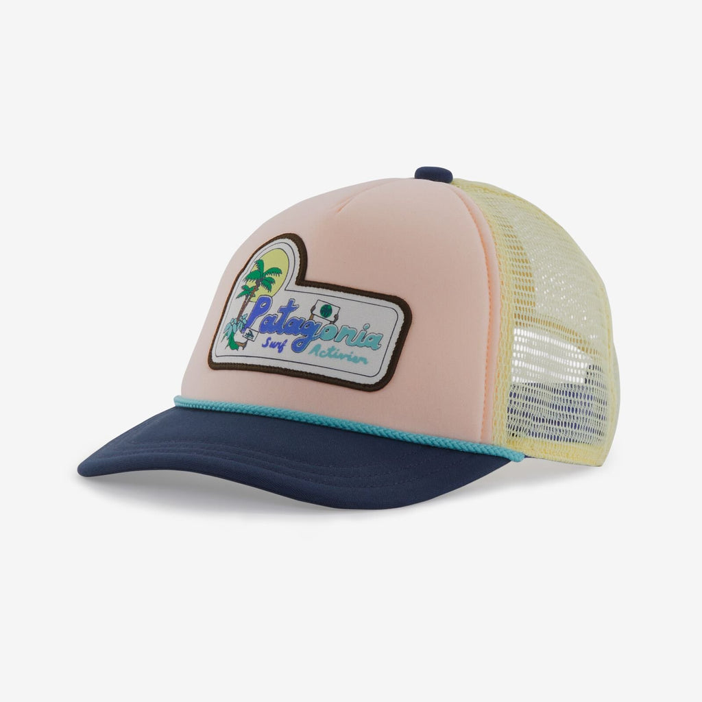 Patagonia Kid's Interstate Hat: Palm Protest Jr.: Stone Blue