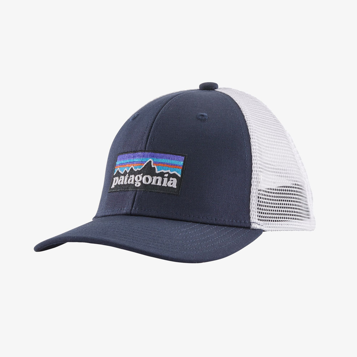 Patagonia Trucker Hat P-6 Logo: Navy Blue