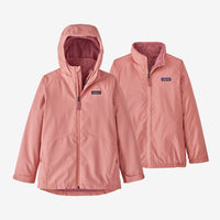 Patagonia Girls' 4-in 1 Everyday Jacket - Sunfade Pink