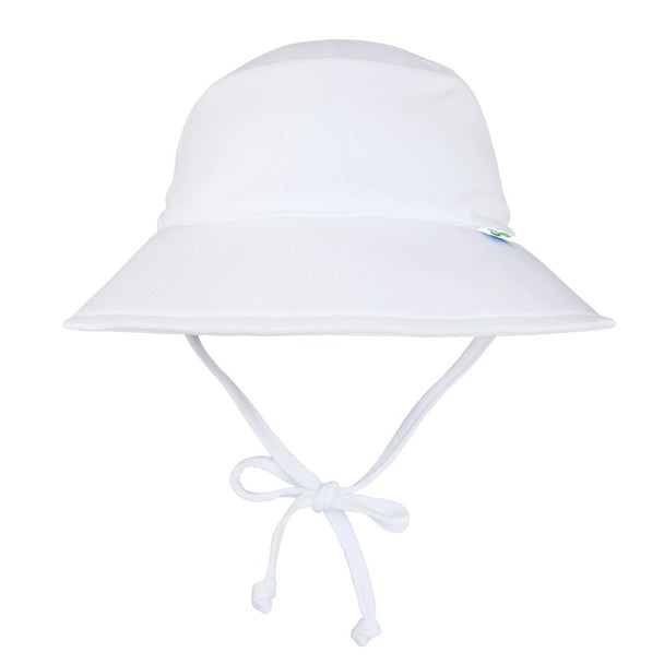 Green Sprouts Breathable Bucket Sun Protection Hat- White