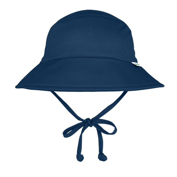 Green Sprouts, Inc- Bucket Sun Protection Hat- Navy Pinstripe
