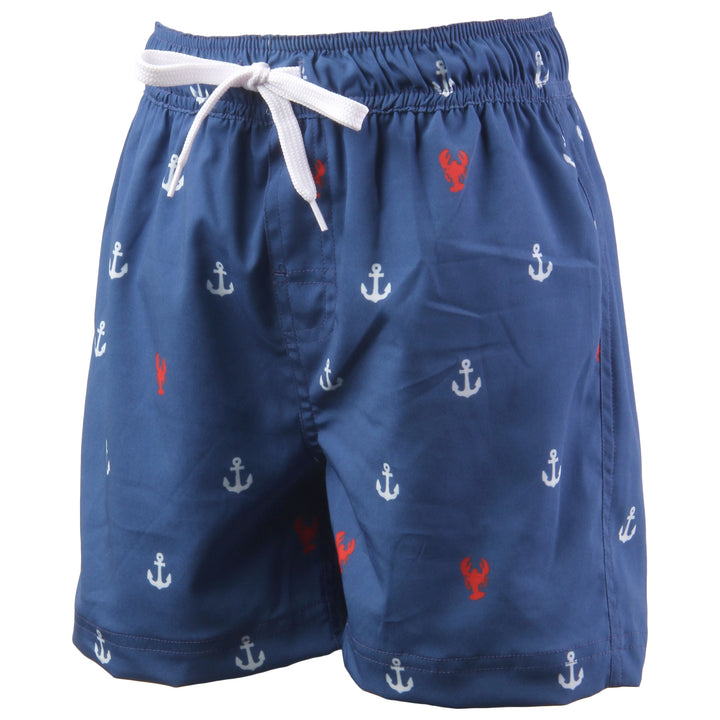 Wes & Willy Anchor & Lobster Swim Trunk
