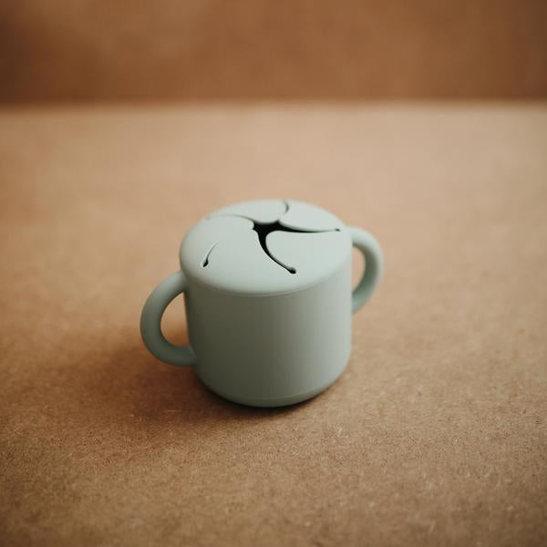 Mushie Snack Cup (Cambridge Blue)